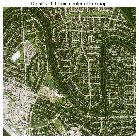 Aerial Photography Map Of Lake Jackson Tx Texas