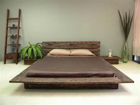 Solid Wood Platform Bed Frame Design Selections Homesfeed