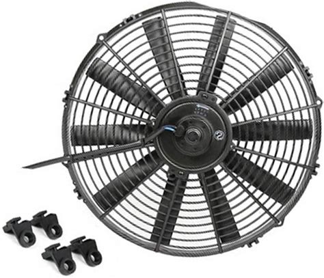 Boomboost 14 Inch Universal Fan Slim Electric Radiator Cooling Fan 24v For Ac Ac