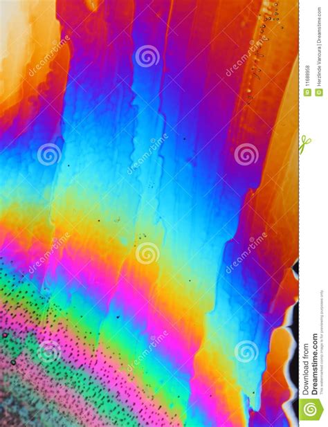 Colorful Ice Crystals Stock Photo Image Of Frozen Forms 11688958