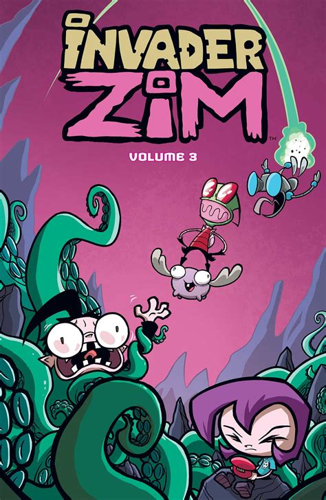 Invader Zim Vol 3 Book By Jhonen Vasquez Eric Trueheart Warren