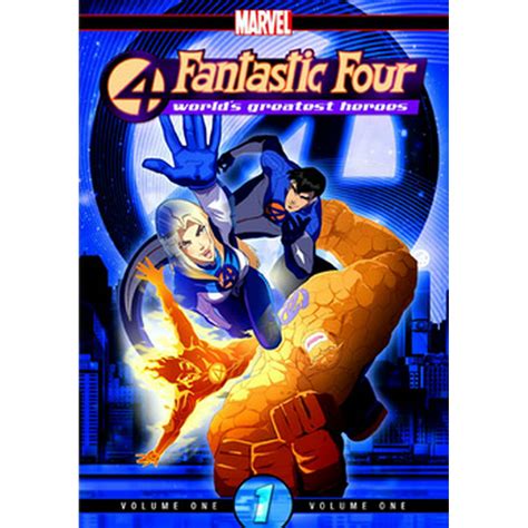 Fantastic Four Worlds Greatest Heroes Volume 1 Dvd