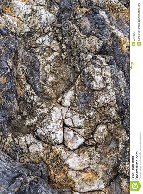 Macro Detail Of Layered Multi Color Rock Stock Image Image Of Vivid