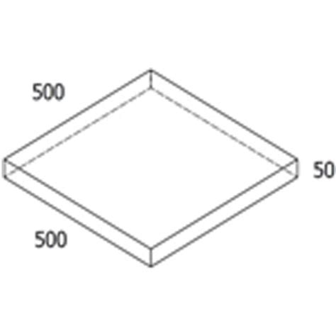 Rbr Nordic Line Koks Havefliser 50x50x5 Cm