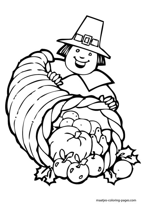 Thanksgiving Coloring Pages for kids