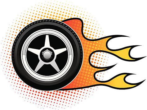 Hot Wheels Tire Clip Art Hot Wheels Clipart Vector Pencil And In