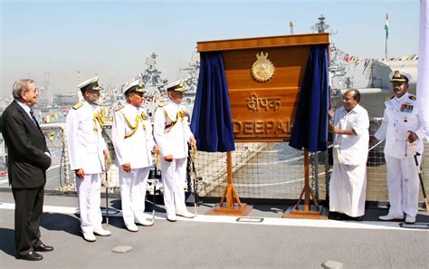 Updated Indian Navys New Fleet Tanker Deepak Commissioned Livefist