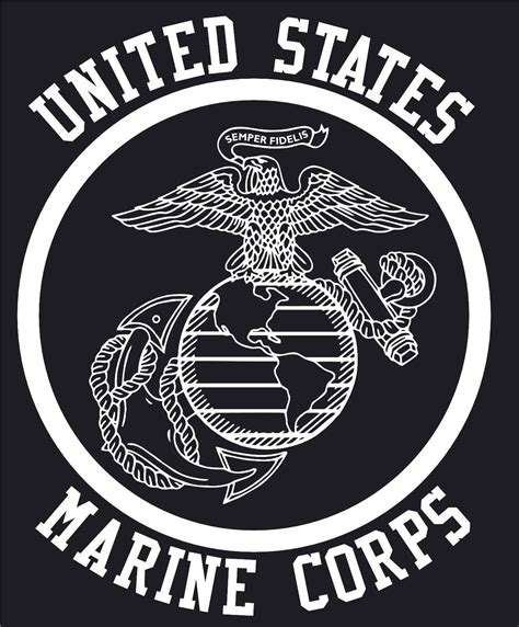 USMC marines eagle,globe,anchor emblem decal | USMC, Globe and Cricut