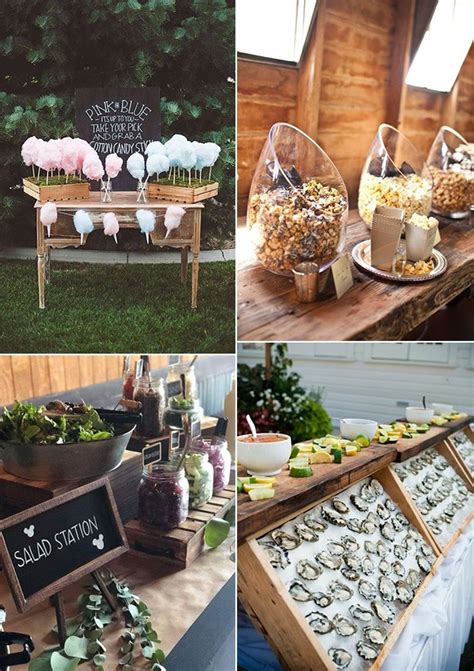 15 Delicious Wedding Food Station Ideas Your Guests Will Love Wedding