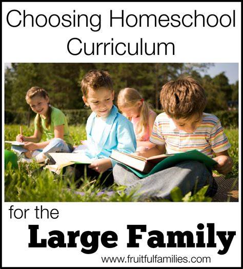 Choosing Homeschool Curriculum for the Large Family - My Joy-Filled Life