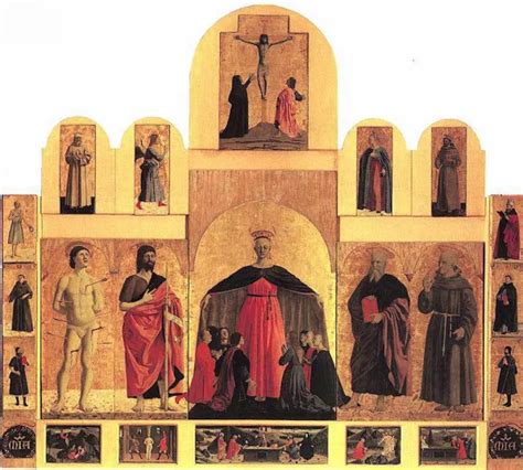 Polyptych Of The Misericordia Piero Della Francesca Oil Paintings
