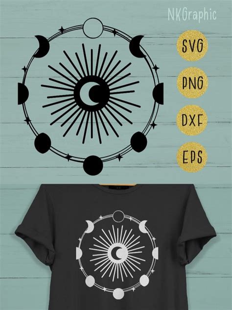 Svg Free Files Free Svg Lunar Cycle Moon Cycles Elements Of Art