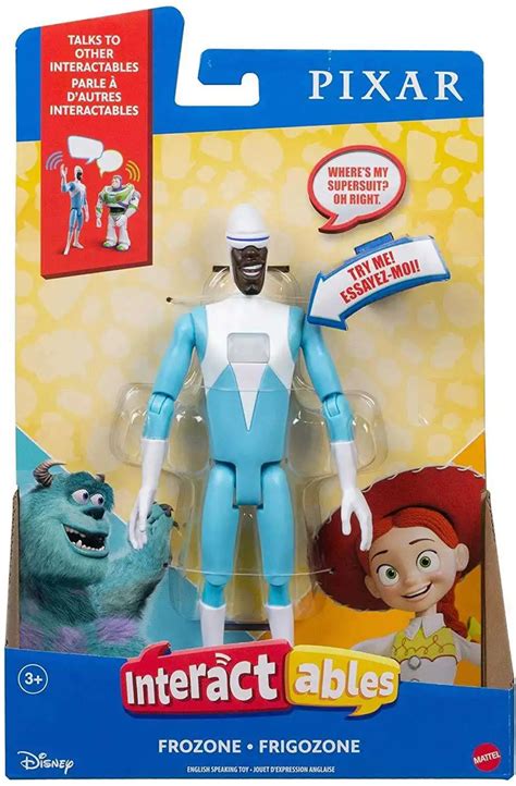 Disney Pixar The Incredibles Interactables Frozone Action Figure Mattel Toywiz