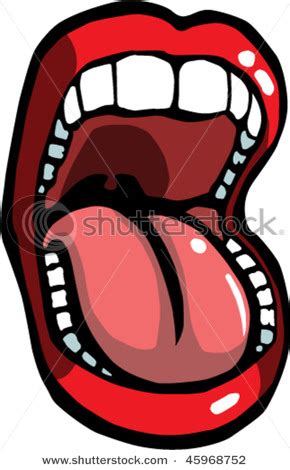 Mouth with tongue and healthy tooth. Oral Clipart | Clipart Panda - Free Clipart Images