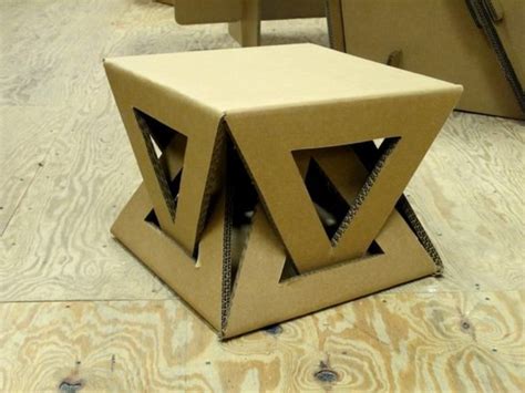 1001 Ideas For Cardboard Furniture You Can Make Yourself