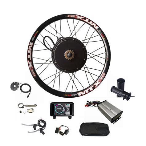 Nbpower 72v 3000w Electric Bike Conversion Kit With Brushless Gearless