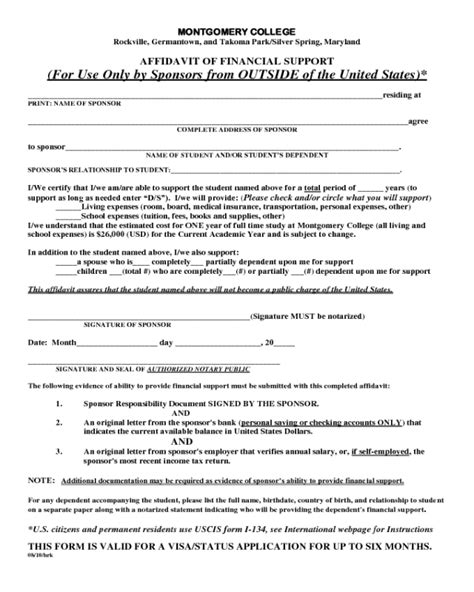 Affidavit Of Financial Information Fill Out And Sign Printable Pdf Images