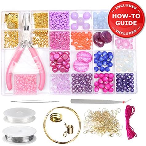 Jewelry Making Kit Beading Starter Kits For Adults Teen Girls Women