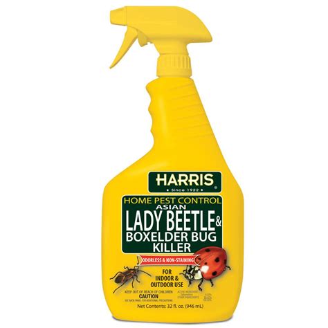 Harris 32 Oz Asian Lady Beetle And Box Elder Bug Killer Hbxa 32 The