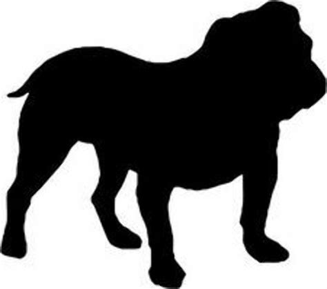 Download High Quality Bulldog Clipart Silhouette Transparent Png Images