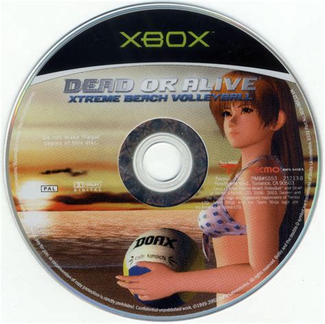 Dead Or Alive Xtreme Beach Volleyball 2003 Xbox Box Cover Art