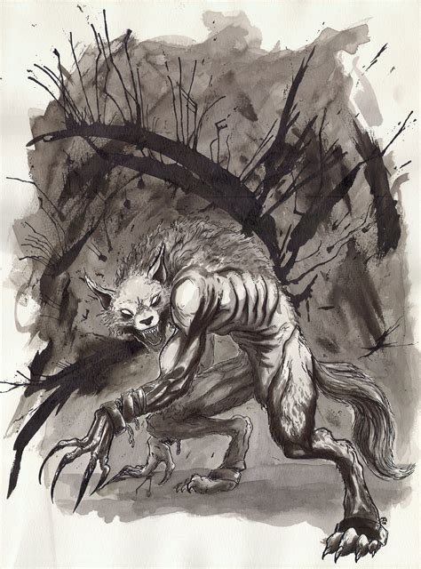 Werewolf By James Groeling Rimaginarywerewolves