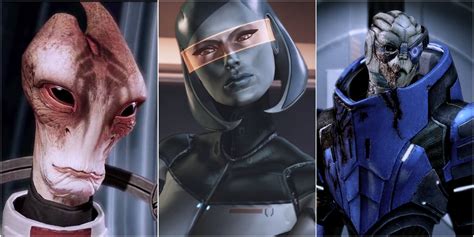 Best Character Designs Mass Effect Series