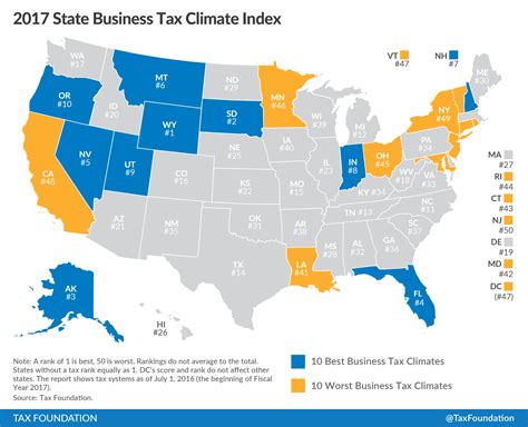 Rates are provided by kpmg member firms. 2017 State Business Tax Climate Index | Tax Foundation