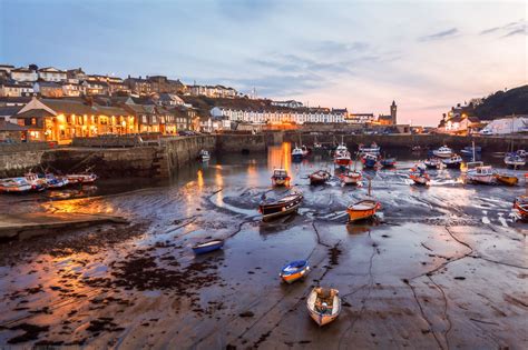 Historic Harbour Porthleven Cornwall England Porthleven Camping