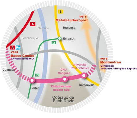 Ce projet est prévu pour 2020. Téléphérique Urbain Sud de Toulouse : ça démarre ...