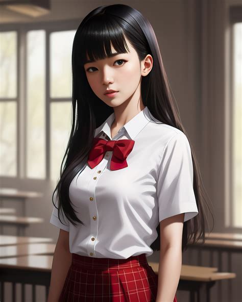 Artstation Schoolgirl