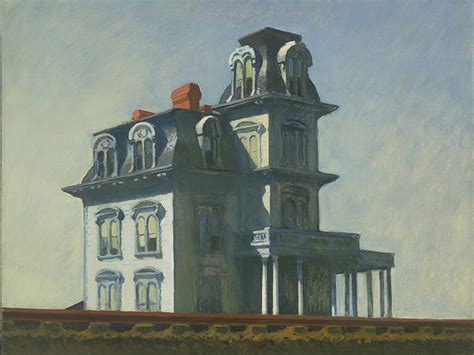 Edward Hopper S House By The Railroad From Painting To Poem Neh Edsitement