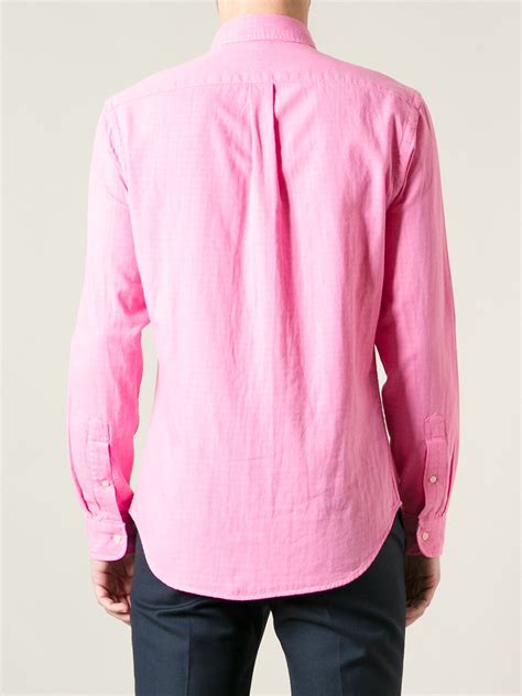Lyst Polo Ralph Lauren Button Down Shirt In Pink For Men