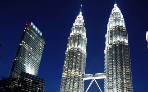 Download Wallpapers Kuala Lumpur Malaysia Petronas Towers 4k Modern