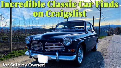 Incredible Classic Car Finds on Craigslist - 8 Owner Sold Deals Under