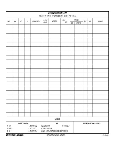 Da Form 5484 Fill Online Printable Fillable Blank Pdffiller