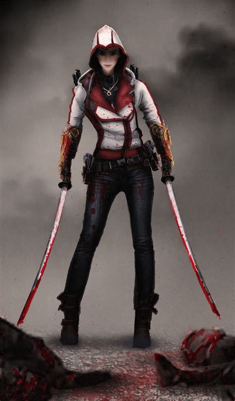 Female Assassin Clarence Ong Female Assassin Assassins Creed Art Assassin’s Creed