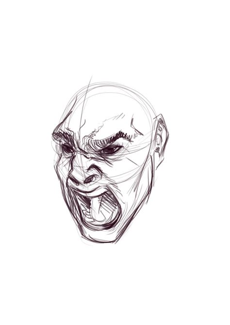How To Draw Screaming Faces A Tutorial Javi Can Draw