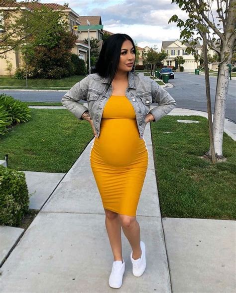 Pregnant Baddie Outfits