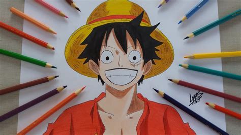 Como Desenhar O Luffy One Piece Passo A Passo How To Draw Luffy