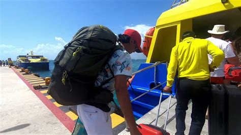 Ferry Cancun Isla Mujeres Costo Y Horarios Youtube