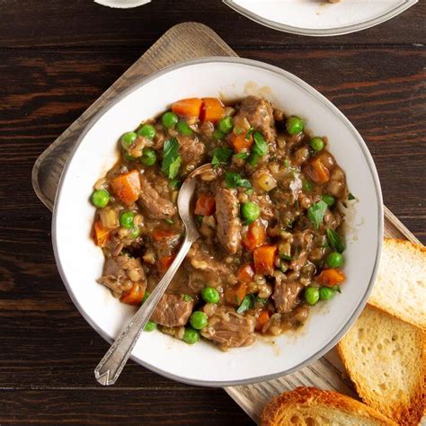 Vegetable Beef And Barley Soup Recipe How To Make It