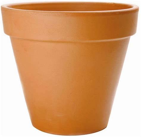New England Pottery 14 Inch Flower Pot In Terra Cotta The Home Depot