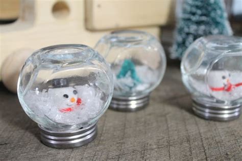 Waterless Snow Globes Kids Craft The Country Chic Cottage