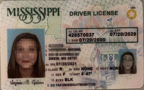 Mississippi Fake Id Best Scannable Driver License Maker