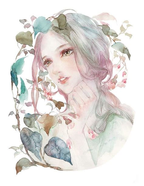 Watercolor Painting Anime At Explore Collection Of