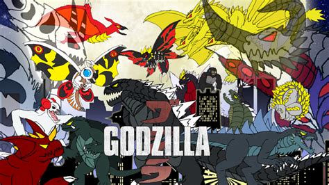 Godzilla Chibis By Brunozillinhero On Deviantart