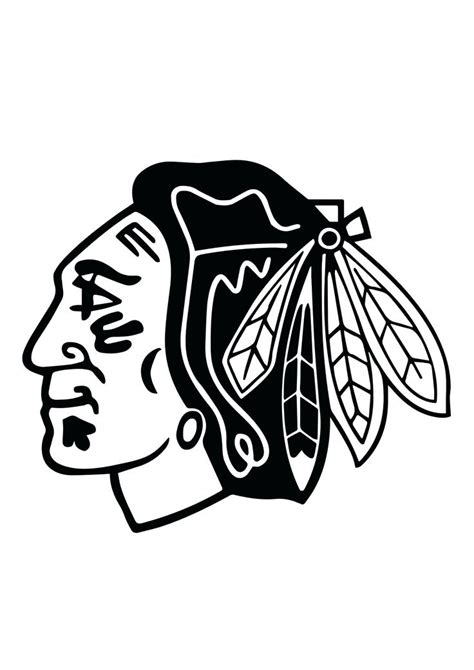 Blackhawks Coloring Pages At Getdrawings Free Download