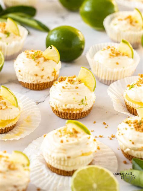 Mini No Bake Lime Cheesecake Story Sugar Salt Magic