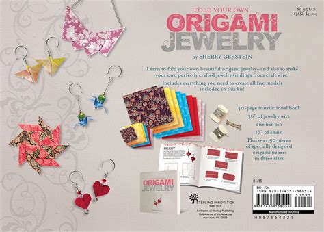 Deluxe Origami Jewelry And Fold Your Own Origami Jewelry On Behance